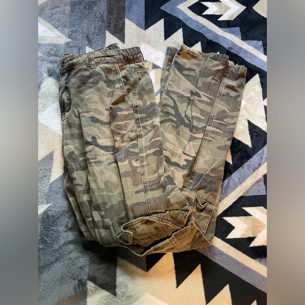 Camo Cargo Pants Womens Size Small 4/36